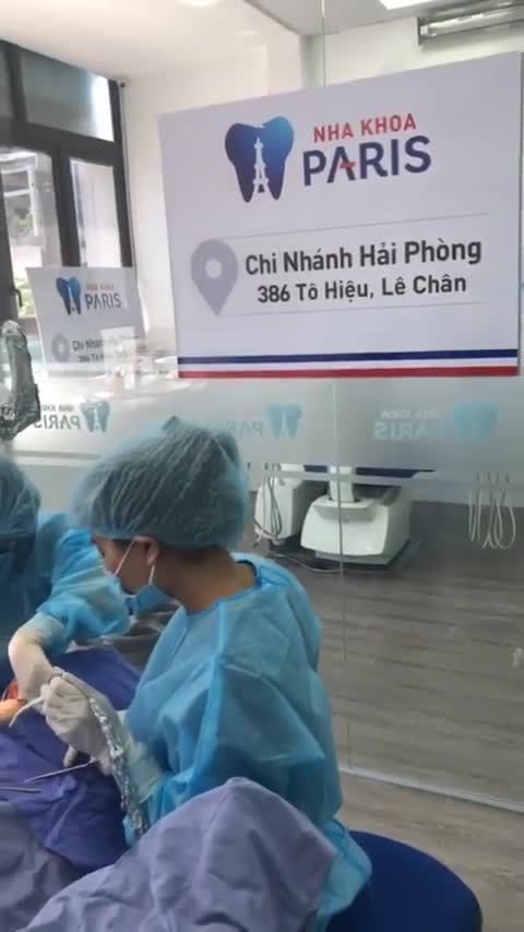 Quá trình cấy ghép 1 trụ Implant ETK tại Nha khoa Paris - Chi Nhánh Hải Phòng