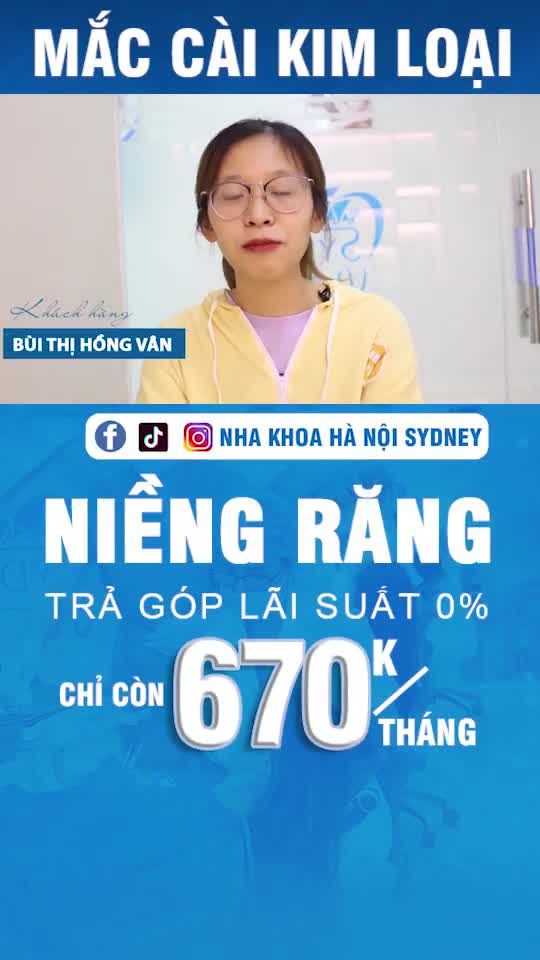 Tháo mắc cài tự tin với nụ cười mới