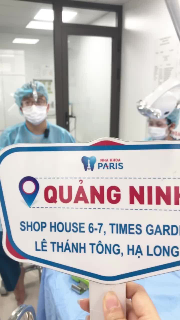 CA CẤY TRỤ DENTIUM CHO CHỊ KHÁCH HÀNG ĐẾN TỪ CẨM PHẢ, QUẢNG NINH