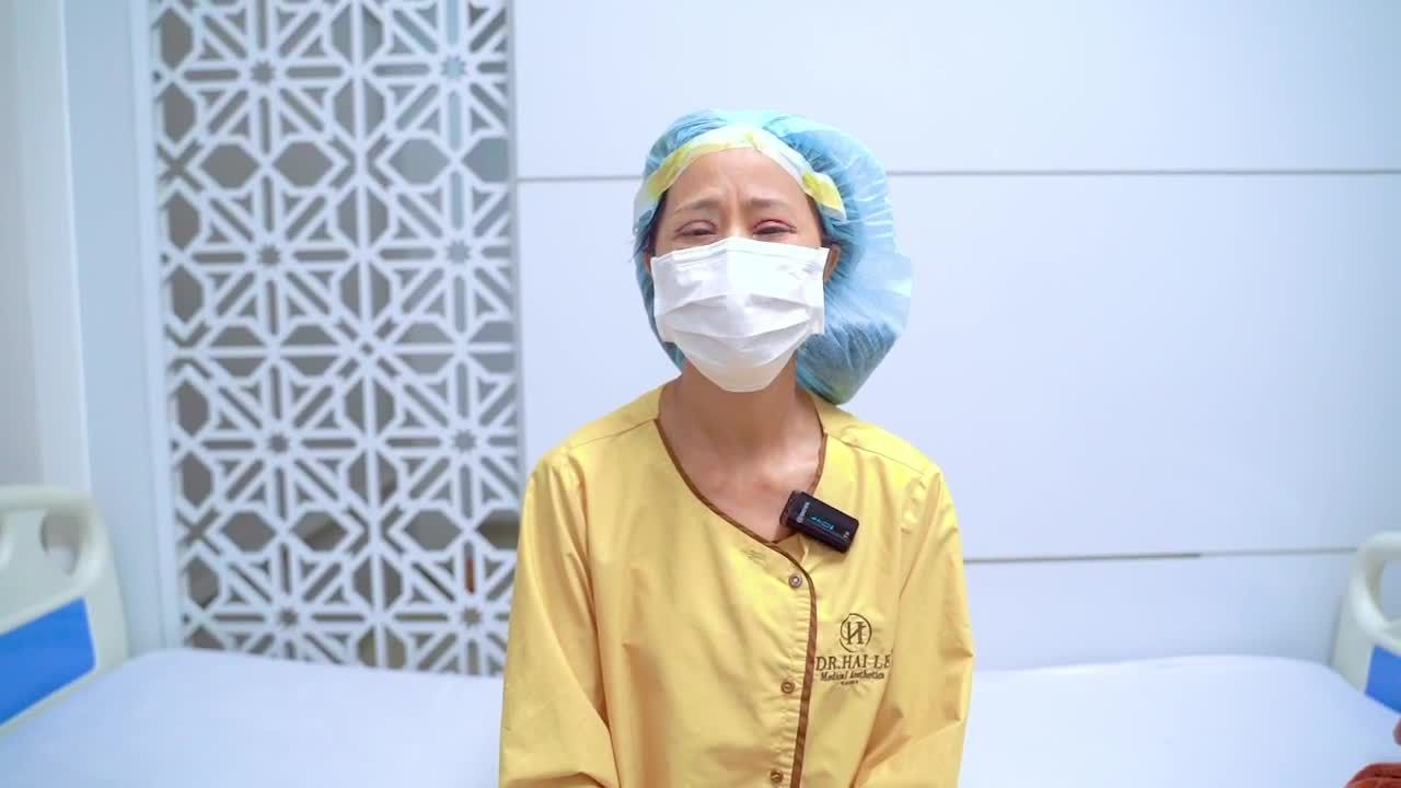 Mí mắt lỗi hỏng, đứt cơ nâng mi được Dr.Hải Lê cơ sở HCM giải cứu thành công như thế nào?