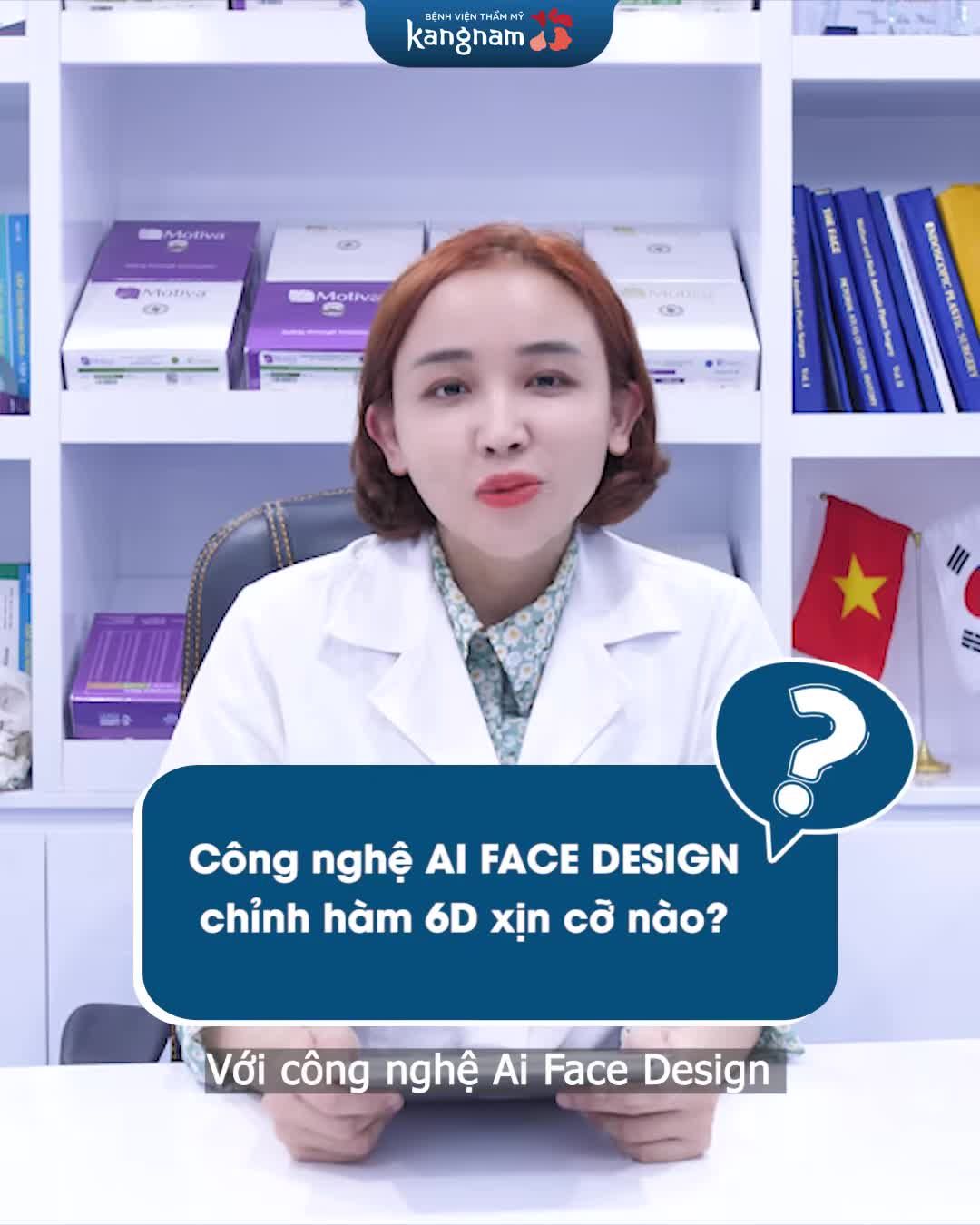 Chỉnh hàm 6D thiết kế khuôn mặt AI Face Design xịn cỡ nào