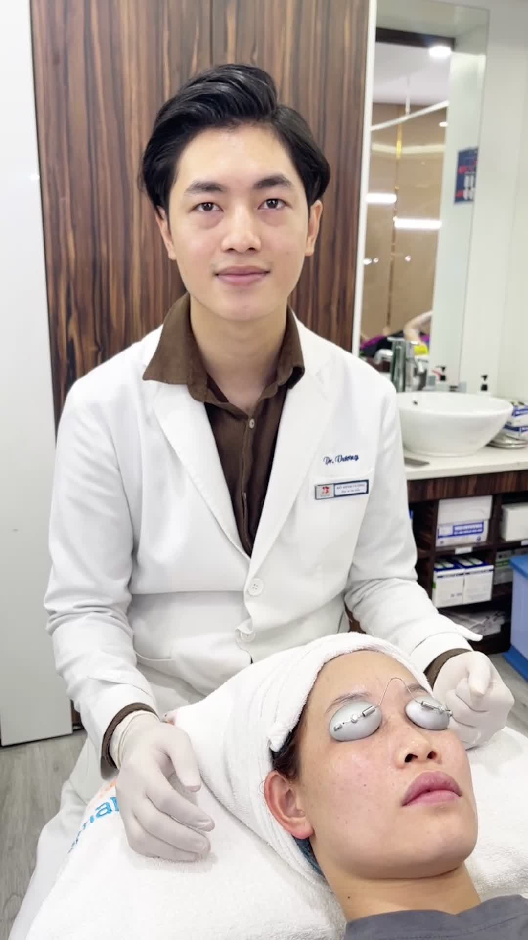 Quá trình điều trị mụn thịt bằng Laser công nghệ cao tại BVTM Kangnam