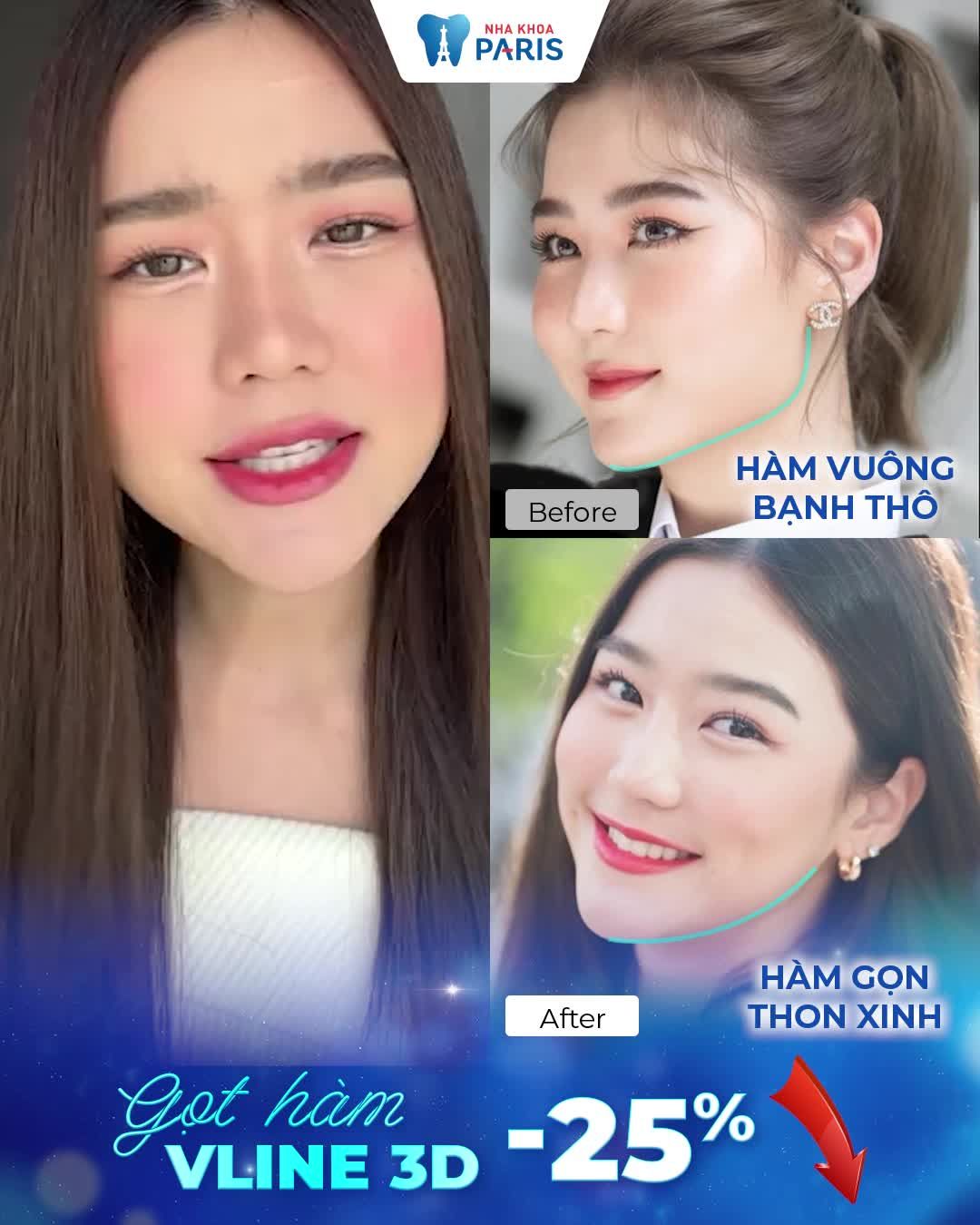 CÔ GÁI  HÀM VUÔNG Hoá Vline CHỈ SAU 2h
