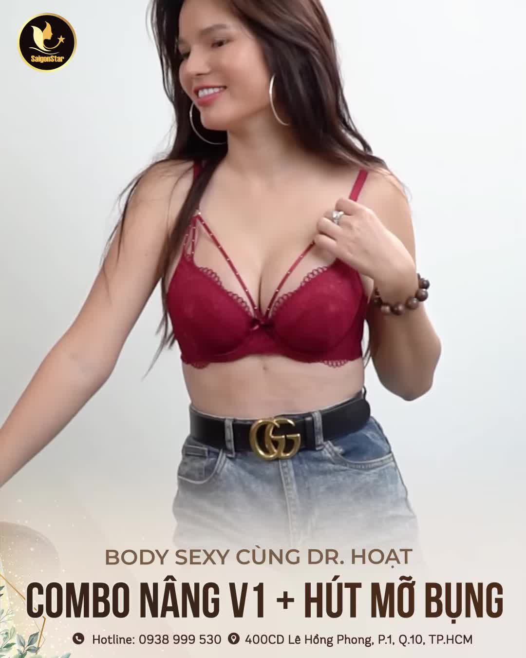 BODY SEXY CÙNG DR. HOẠT | COMBO NÂNG V1 + HÚT MỠ BỤNG