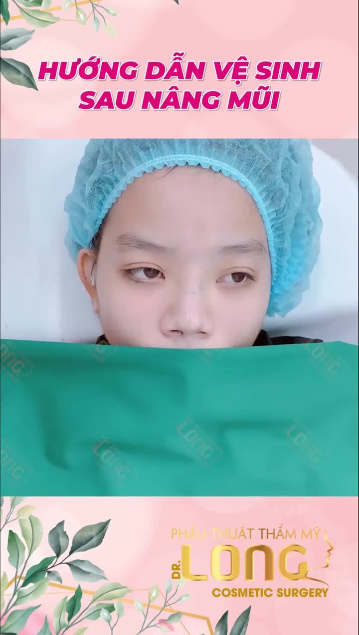 CÁCH VỆ SINH VẾT THƯƠNG TẠI NHÀ SAU KHI NÂNG MŨI