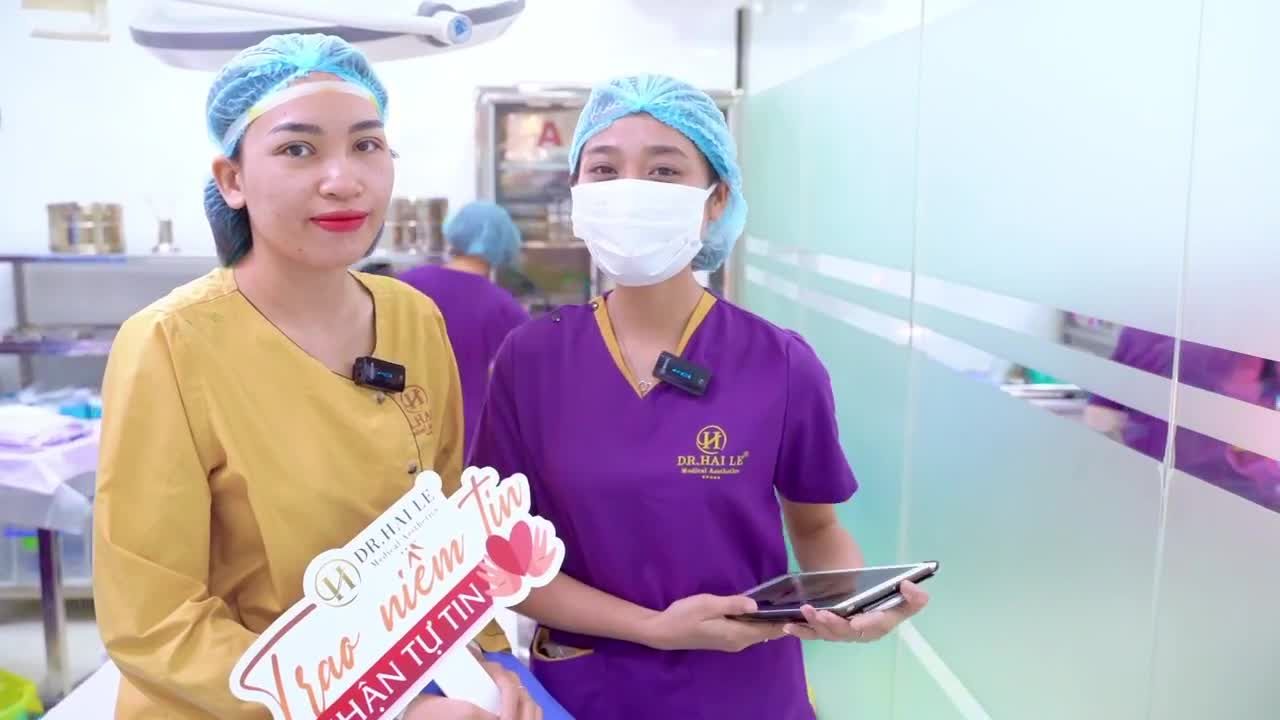 Cắt mí tại Dr.Hải Lê Auto sang, trẻ, xinh Cả nhà cùng theo dõi