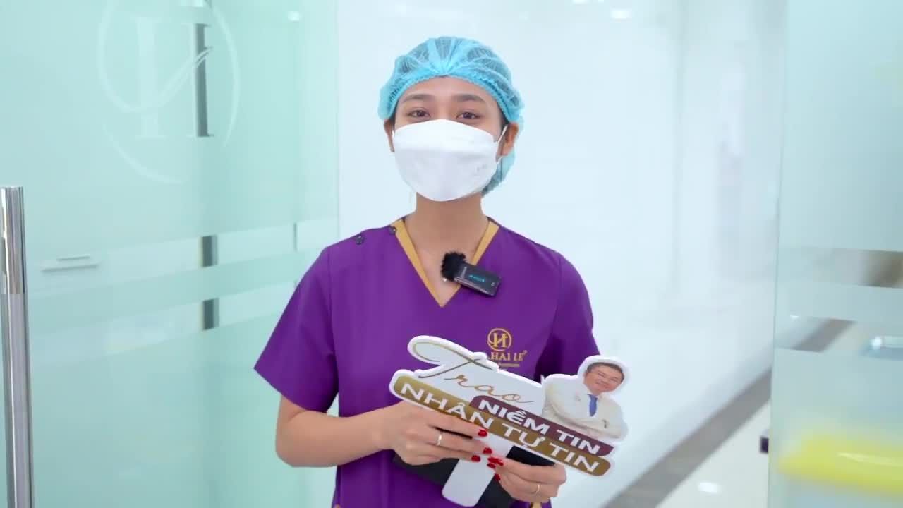 Sụp mí bẩm sinh được Dr.Hải Lê khắc phục như thế nào nhờ vào kỹ thuật xử lý mí khó MK?