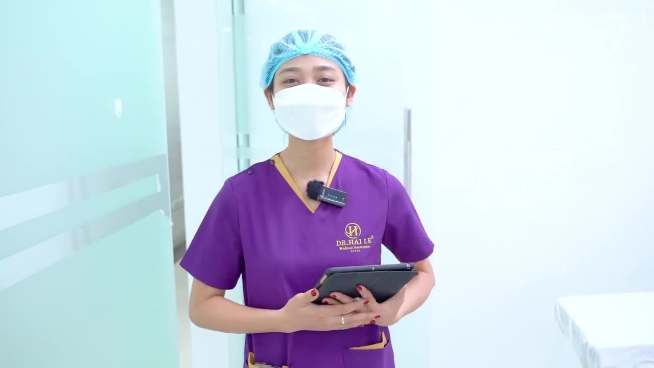 Cắt mí dưới sau 7 ngày đẹp quá nên vị khách hàng quyết định làm luôn mí trên