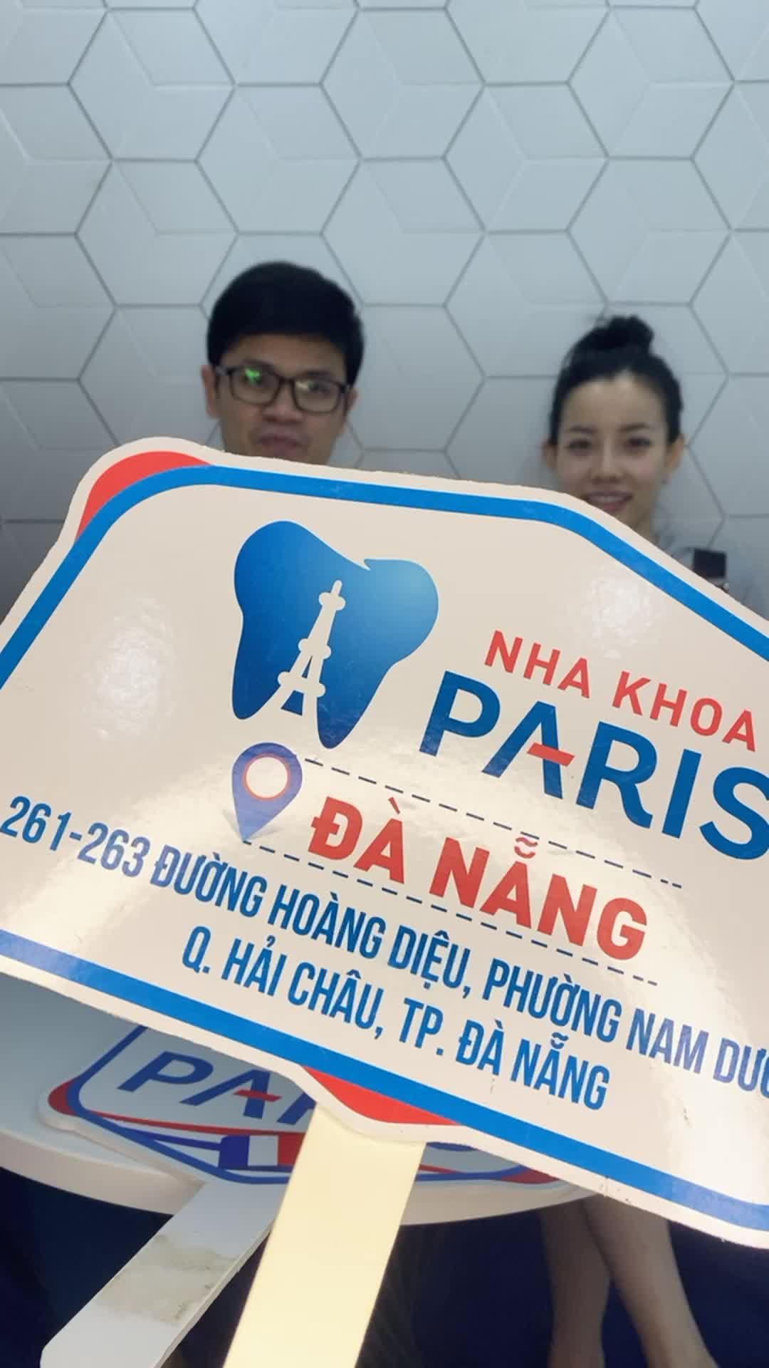 Khách hàng sau khi lắp 6 răng sứ Venner tại Nha khoa Paris - Chi Nhánh Đà Nẵng