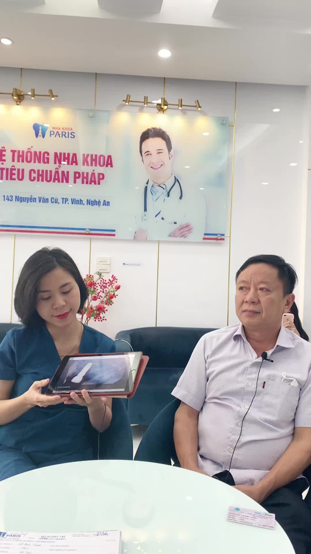 Cảm nhận của KH khi lên răng sau cấy ghép Implant tại Nha Khoa Paris - Cn Vinh