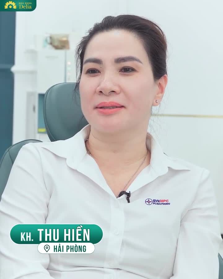 Mất 2 tiếng di chuyển từ Hải Phòng đến Delia để làm răng, chị thấy hoàn toàn xứng đáng.