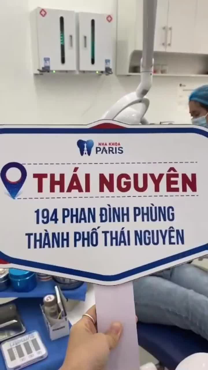 Quá trình gắn mắc cài AI DESIGN tại Nha khoa Paris chi nhánh Thái Nguyên