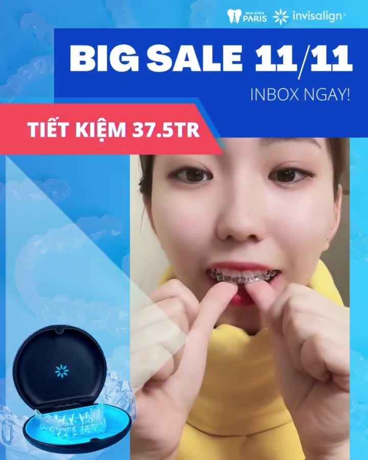 SIÊU SALE NIỀNG INVISALIGN CUỐI NĂM