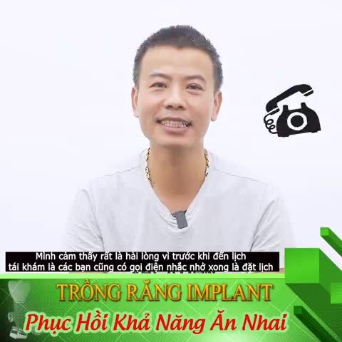TRỒNG RĂNG IMPLANT - YÊN TÂM ĐÓN TẾT