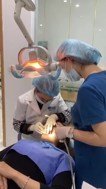 Quá trình phục hình răng sứ trên implant tại Nha khoa Paris - Chi Nhánh Nghệ An