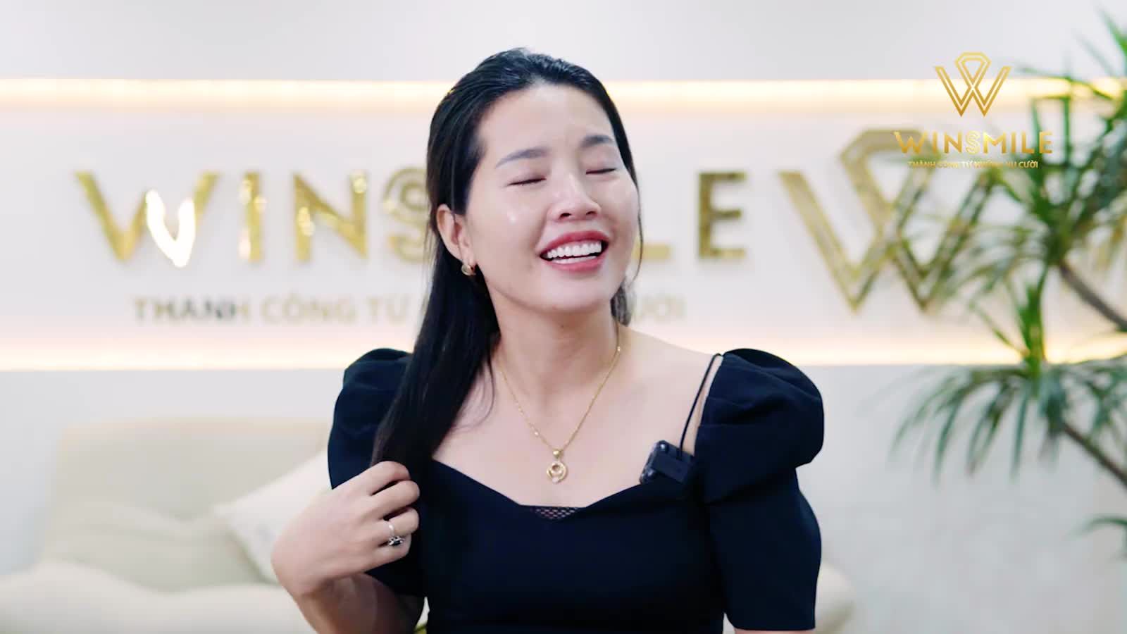 Chị chẳng còn từ nào để diễn tả vì thực sự chị quá hài lòng nên chẳng biết nói gì hơn…