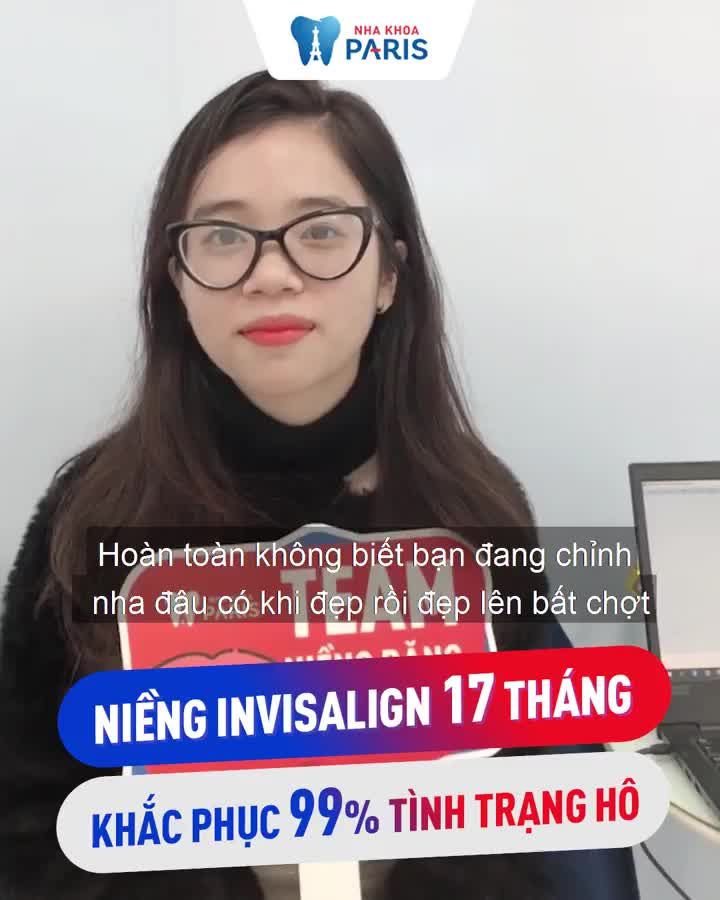 NIỀNG RĂNG TRONG SUỐT, CƯỜI TUỐT CHẲNG NGẠI NGẦN!