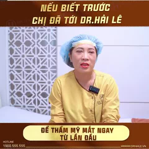 Từ ngày làm mí hỏng chị không dám gặp ai, thường xuyên bị tự ti, chạnh lòng bởi những câu nói vô tình của mọi người.