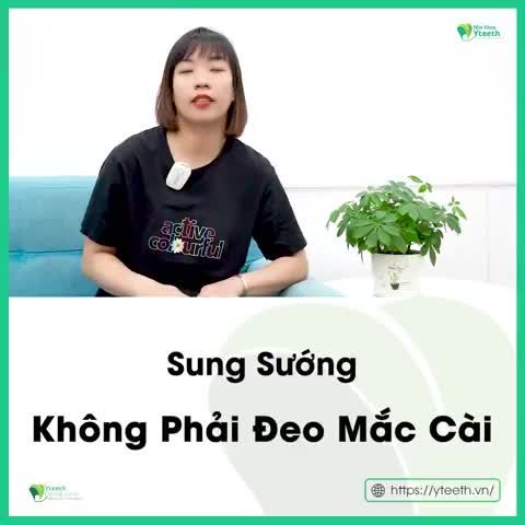 Cảm giác sung sướng khi không đeo mắc cài nữa