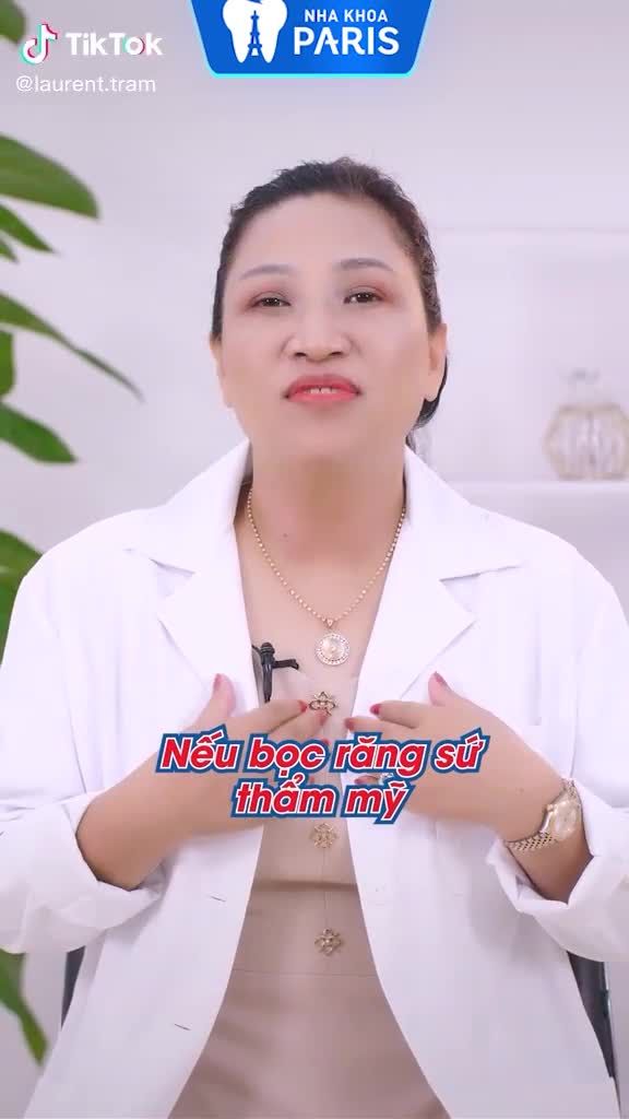 BỌC RĂNG SỨ 100% KHÔNG ĐIỀU TRỊ TỦY