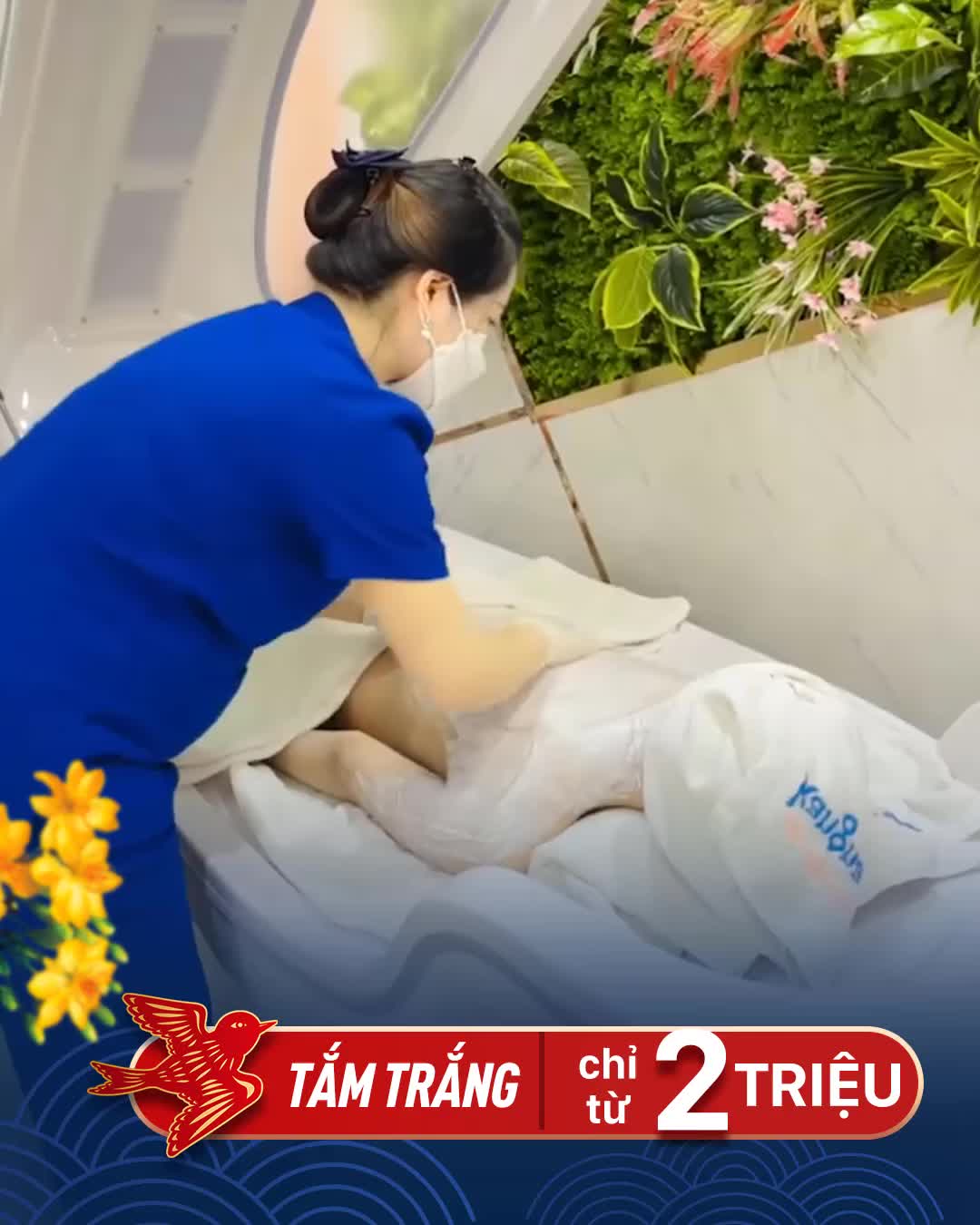 Tết là phải rực rỡ -   Đầu tư liệu trình tắm trắng nõn nà ngay!