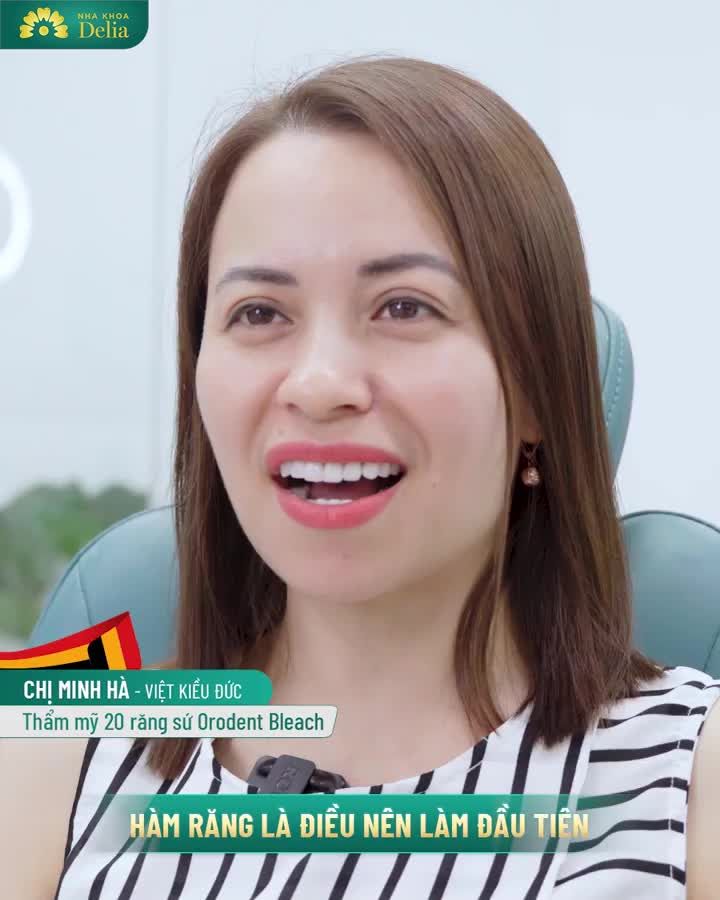 Thẩm mỹ 20 răng sứ Orodent Bleach - Việt Kiều Đức hài lòng 100%