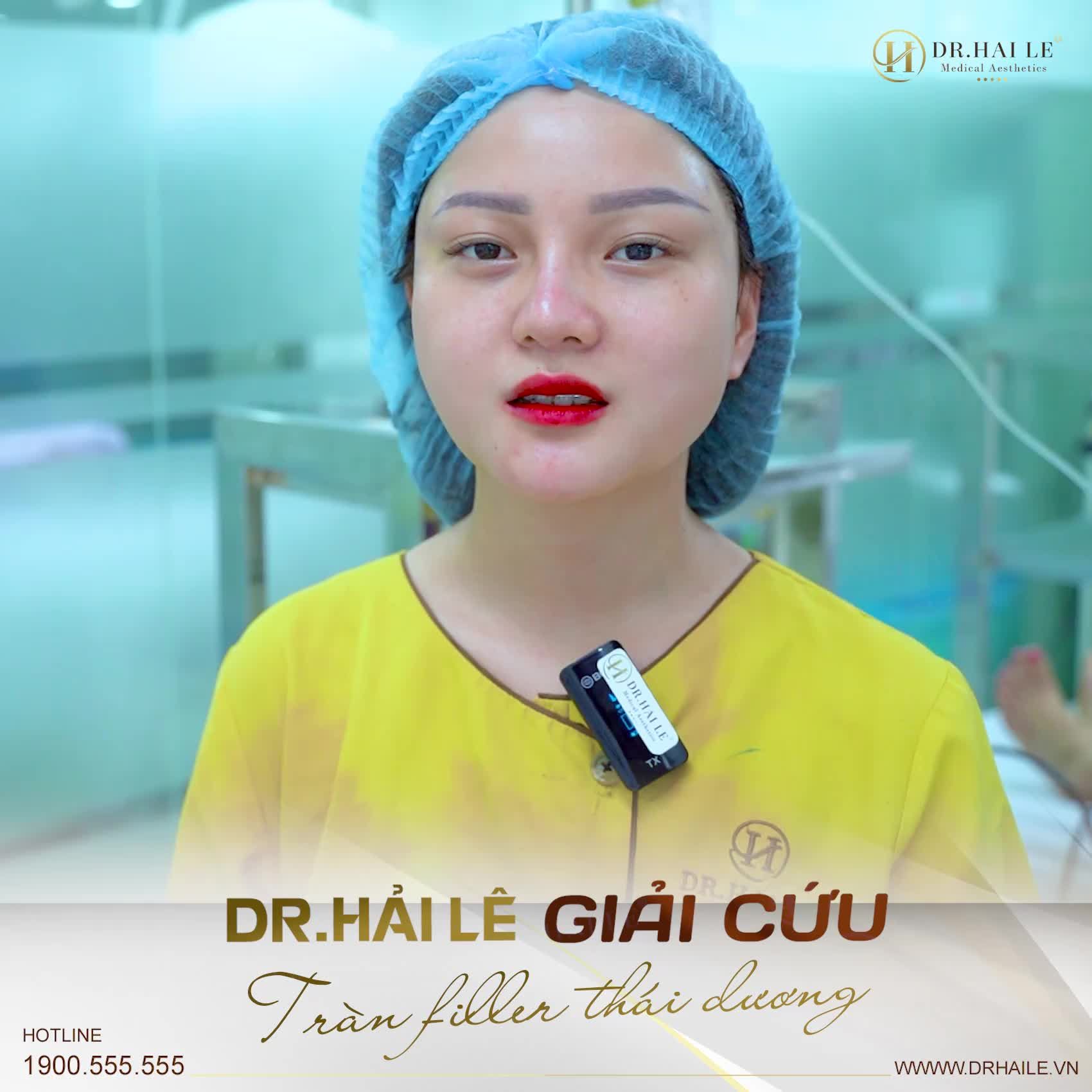 Dr.Hải Lê đã "GIẢI CỨU" tình trạng tràn filler vùng thái dương như thế nào?