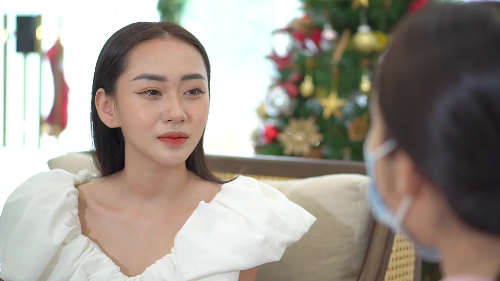 Chị khách tới tái khám sau 2 tháng sử dụng dịch vụ Vline Perfect tại Tấm.