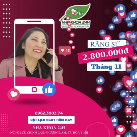 GIẢM 50% DỊCH VỤ RĂNG SỨ THẨM MỸ