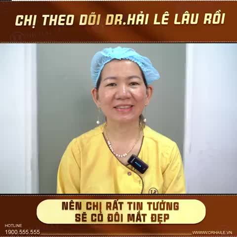 Cũng hồi hộp lắm nhưng đặt trọn niềm tin vào Dr.Hải Lê nên khá tin tưởng, hi vọng sẽ được như ý.