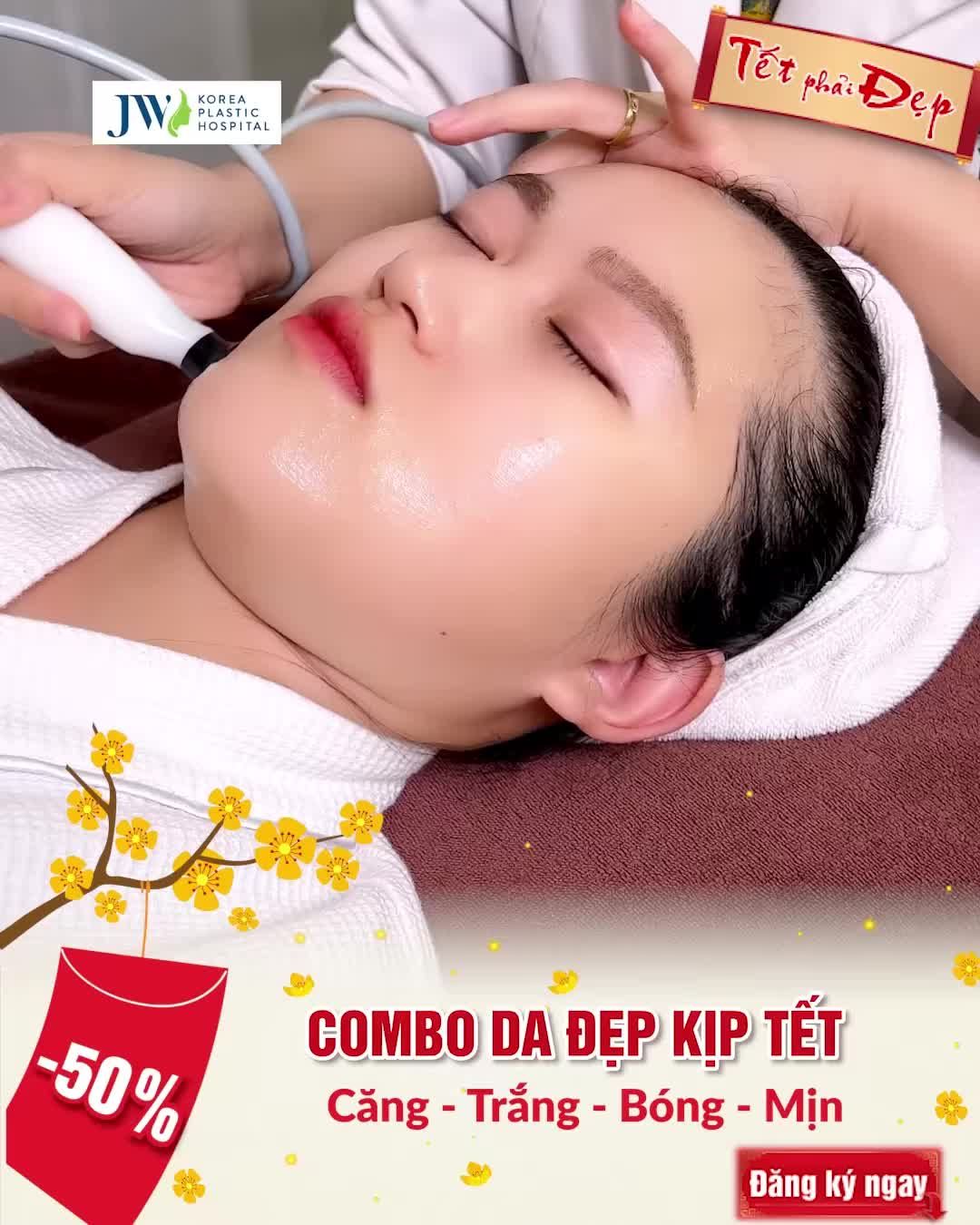 CĂNG - TRẮNG - BÓNG - MỊN VỚI COMBO DA ĐẸP KỊP TẾT