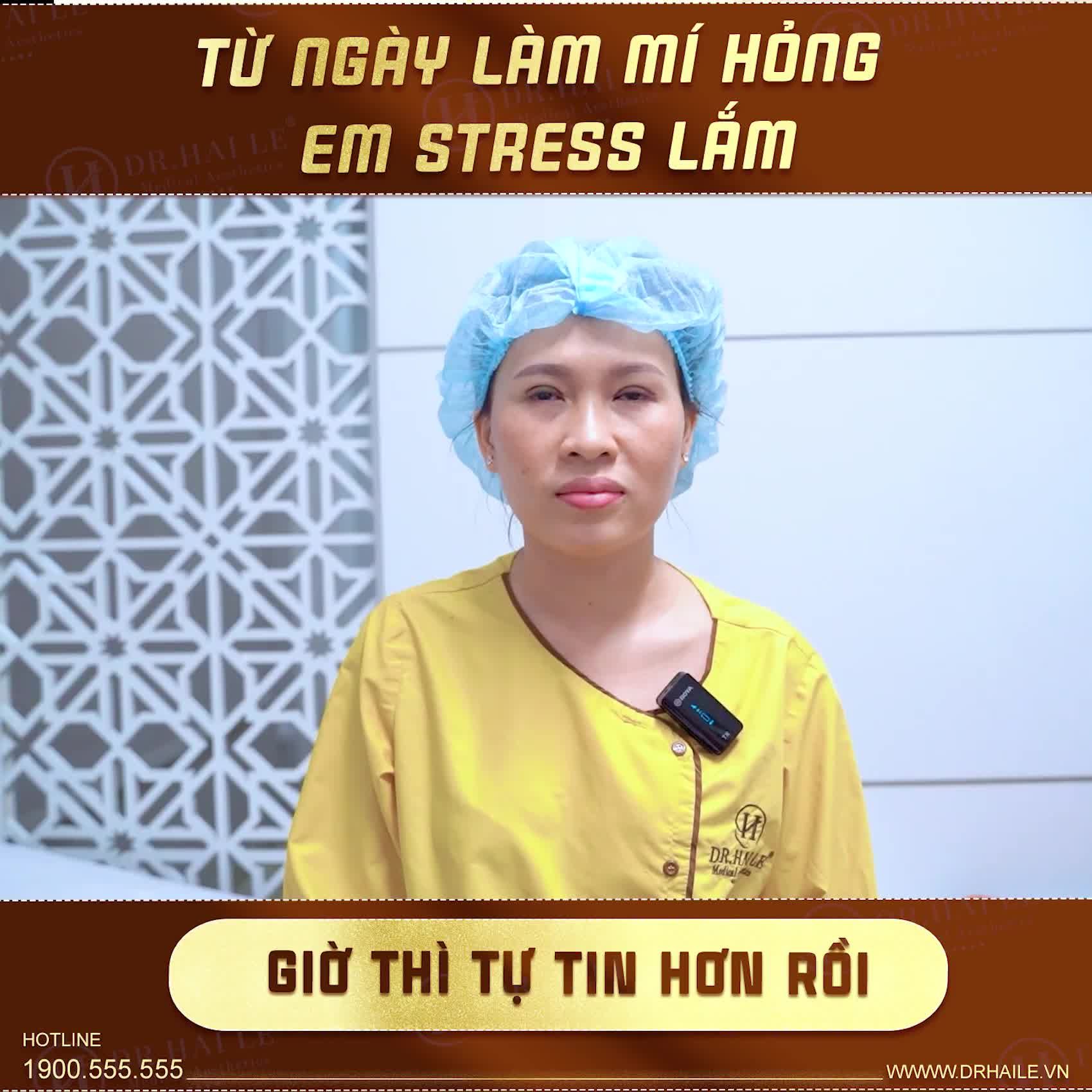 Từ ngày làm mí hỏng em stress lắm: ngại tiếp xúc, ngại chụp ảnh, ngại cả soi gương...