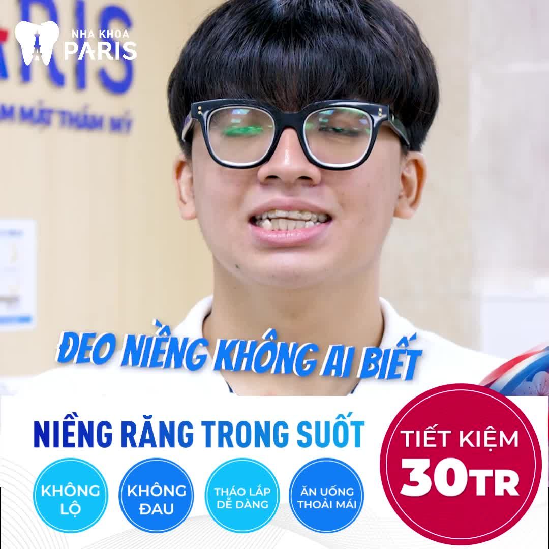 NIỀNG TRONG SUỐT TỰ TIN DU XUÂN