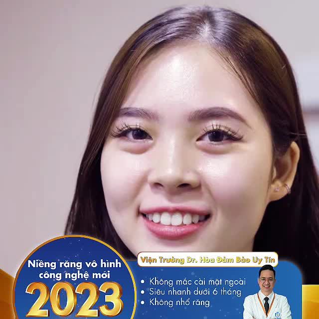 NIỀNG RĂNG VÔ HÌNH CÔNG NGHỆ MỚI 2023