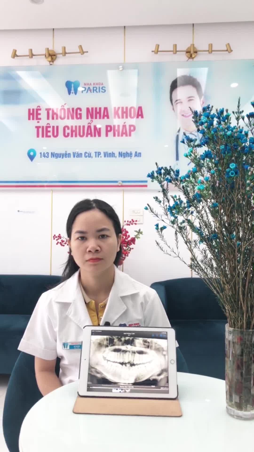 Dịch vụ nhổ răng 8  tại Nha khoa Paris - Chi Nhánh Nghệ An