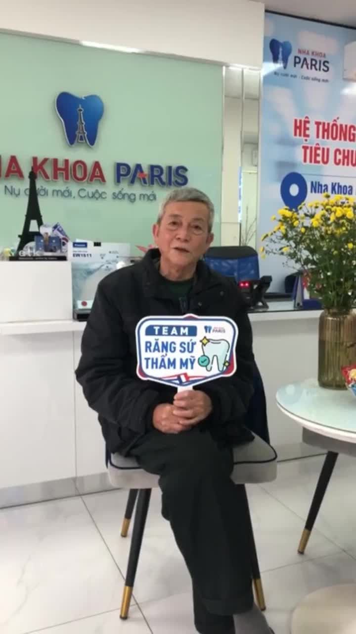 Cảm nhận của khách hàng sau 03 ngày phục hình răng Implant tại Nha khoa Paris Hải Phòng