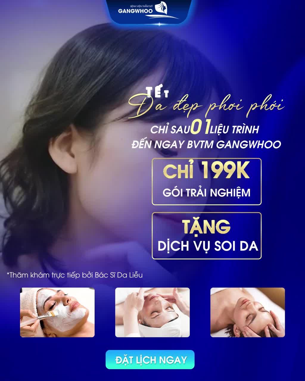 TẾT TỚI TẾT TỚI DA ĐẸP PHƠI PHỚI CHỈ SAU 1 LIỆU TRÌNH TRỊ MỤN SKIN GET IPL
