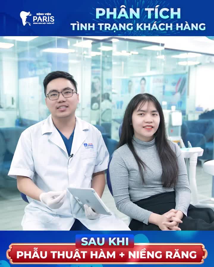 "Lột xác" bất ngờ sau 6 tháng PT Hàm Móm + Niềng răng