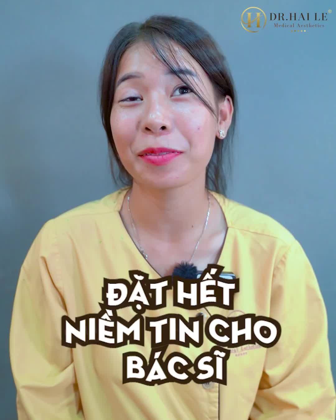 "Đặt hết niềm tin vào Bác sĩ và cuối cùng bác cũng không làm em thất vọng"