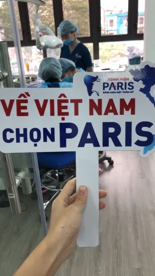 Cận cảnh cấy ghép 1 trụ Implant Dentium tại Nha khoa Paris Hải Phòng
