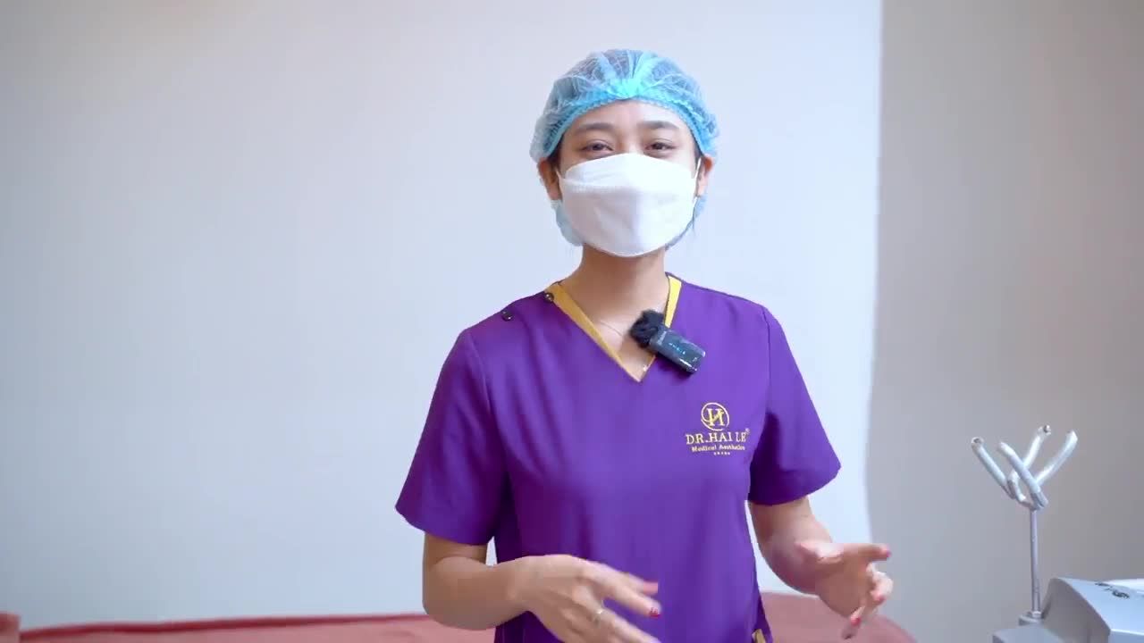 Cận Tết chị em đến Dr.Hải Lê đông vui quá ạ - Cùng theo dõi ca triệt lông vùng mặt cho vị khách hàng hiệu quả như thế nào