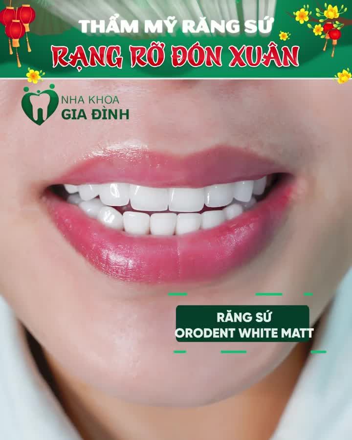 THẾ LÀ TẾT NÀY CÓ HÀM RĂNG ĐẸP, NỤ CƯỜI RẠNG NGỜI ĐÓN XUÂN SANG