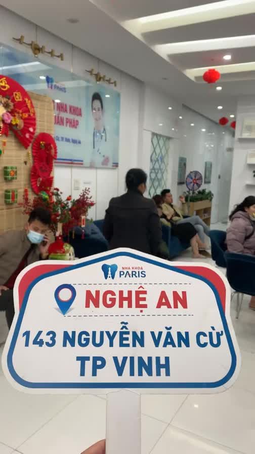 KHAI XUÂN NĂM MỚI TẠI NHA KHOA PARIS NGHỆ AN