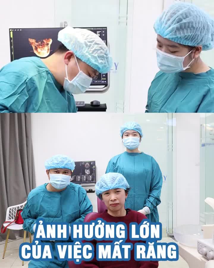 Ảnh hưởng lớn của việc mấy răng?