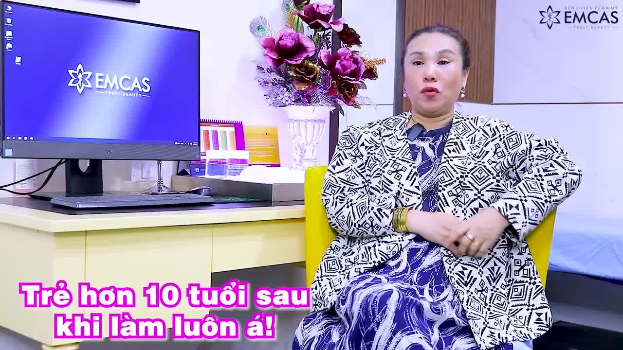 U70 TRẺ HƠN 10 TUỔI CHỈ SAU 1 LẦN LÀM ĐẸP