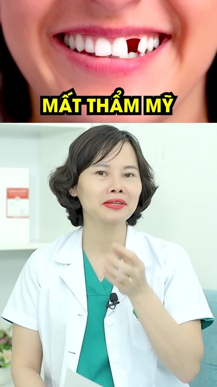 Mất răng có nguy hiểm không?