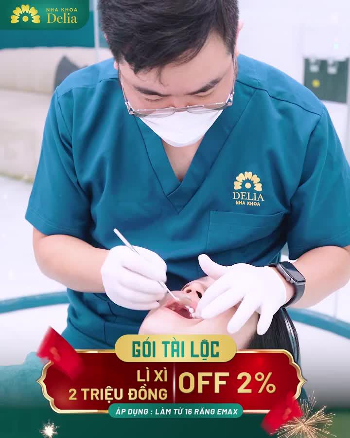 ĐẶT CỌC TRƯỚC - RA TẾT LÀM RĂNG SỨ