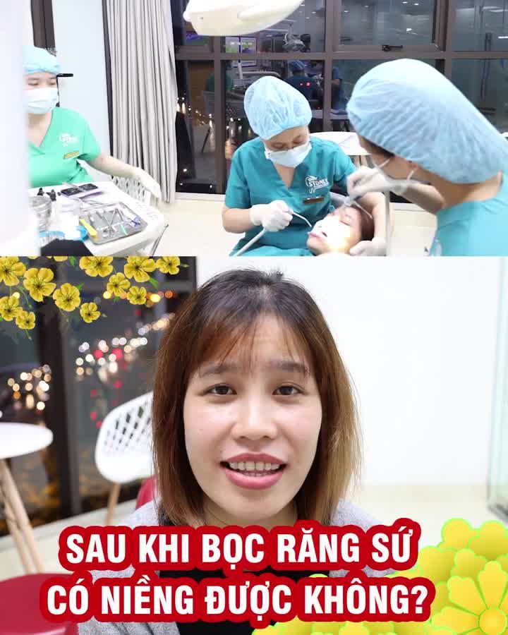 Sau khi bọc răng sứ có niềng được không?