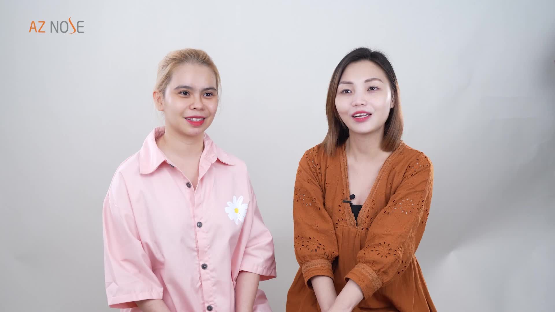 Cùng đi nâng mũi mà người "đẹp trước", còn người "đẹp sau"...