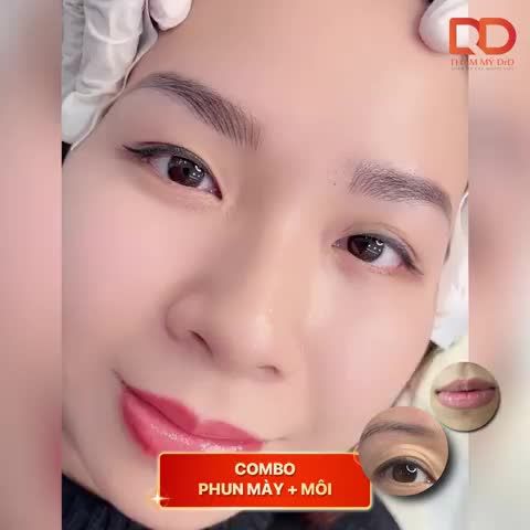 KẾT QUẢ PHUN MÔI, PHUN MÀY TẠI THẨM MỸ DRD.